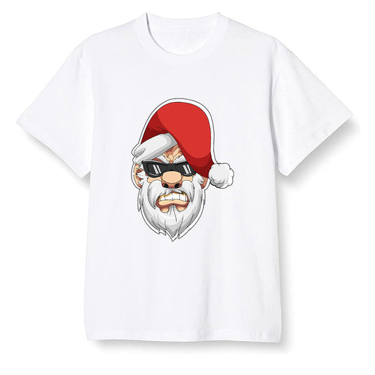 Pop Colour AJ1 Retro High OG Origin Story - Gangster Santa - White Men T-shirt
