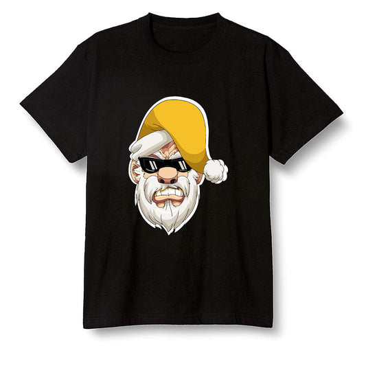 Pop Colour AJ1 Retro High OG Pollen - Gangster Santa - Black Men T-shirt