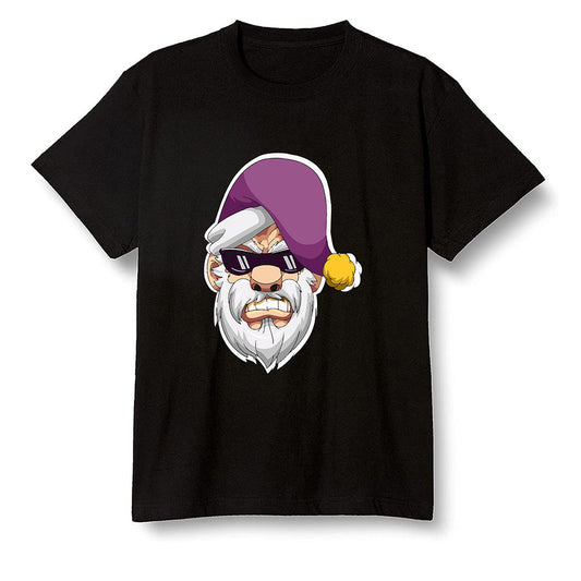 Pop Colour AJ1 Retro High OG Brotherhood - Gangster Santa - Black Men T-shirt