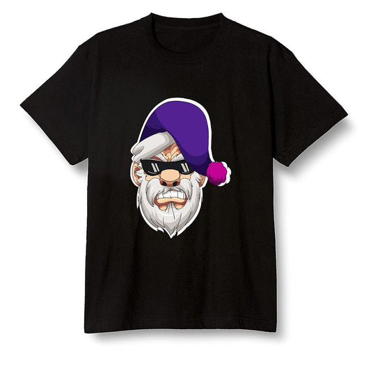 Pop Colour AJ1 Zoom Cmft Psg - Gangster Santa - Black Men T-shirt
