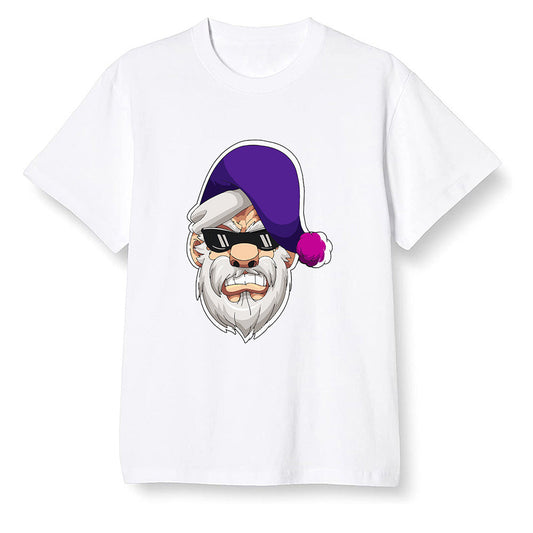 Pop Colour AJ1 Zoom Cmft Psg - Gangster Santa - White Men T-shirt