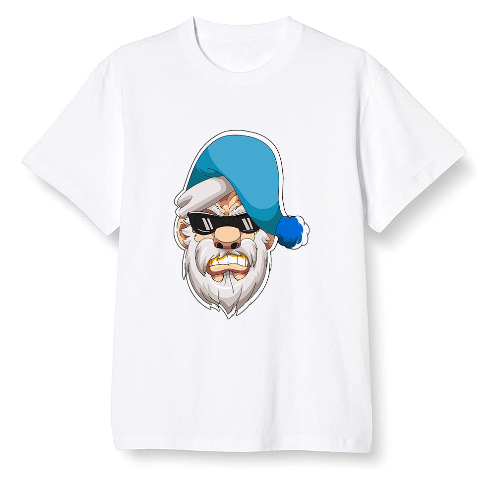 Pop Colour AJ1 Retro High OG PRO Prototype - Gangster Santa - White Men T-shirt