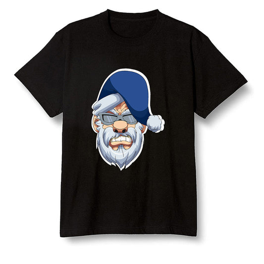 Pop Colour AJ13 Retro Flint - Gangster Santa - Black Men T-shirt