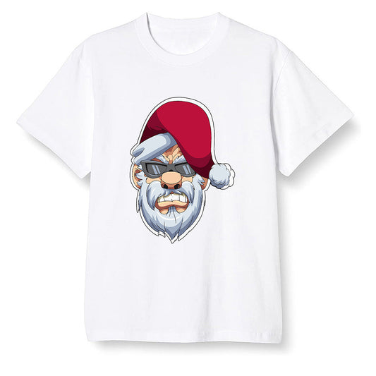 Pop Colour AJ13 Retro Gym Red Flint Grey - Gangster Santa - White Men T-shirt