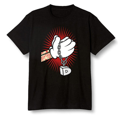 Pop Colour AJ1 Low Black Toe - Greed  - Black Men T-shirt