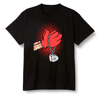 Pop Colour AJ1 High OG Satin Snake Chicago - Greed  - Black Men T-shirt