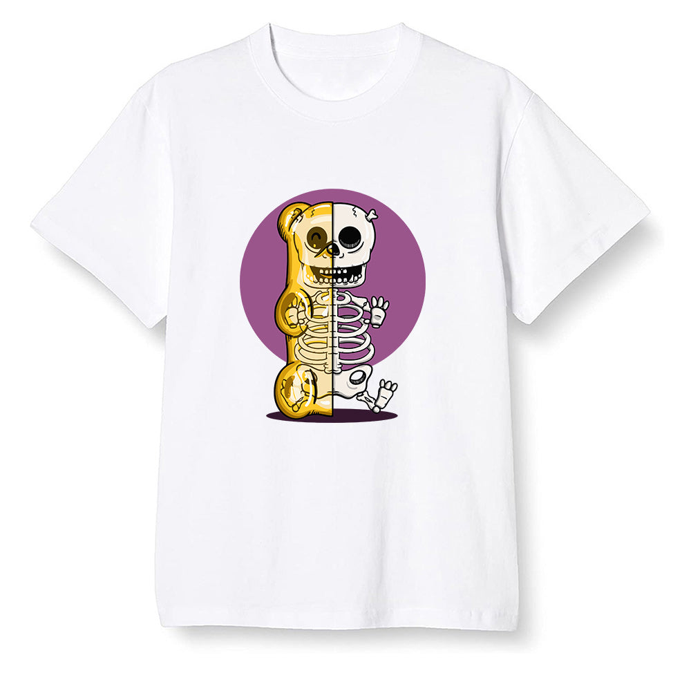 Pop Colour AJ1 Retro High OG Brotherhood - Gummy bears - White Men T-shirt