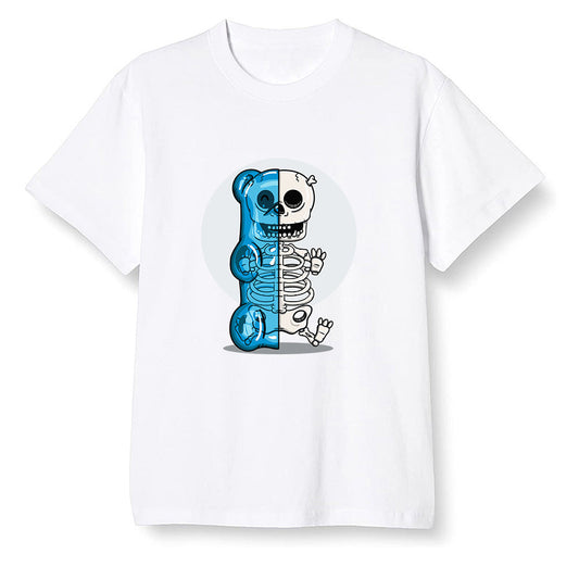 Pop Colour AJ1 NRG Joint Model - UNC - Gummy bears - White Men T-shirt