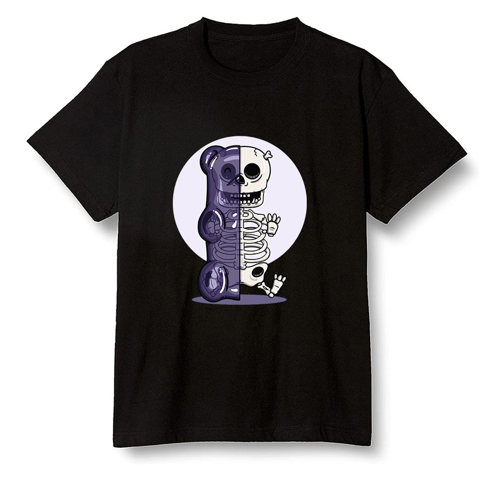 Pop Colour AJ1 High OG Court Purple - Gummy bears - Black Men T-shirt