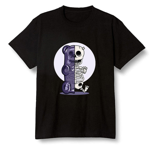 Pop Colour AJ1 High OG Court Purple - Gummy bears - Black Men T-shirt
