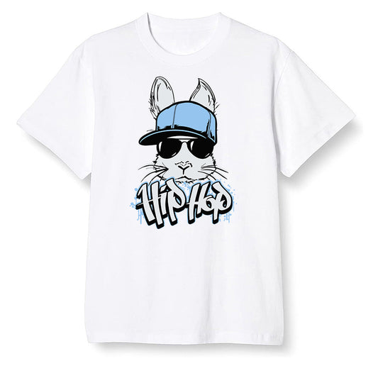 Pop Colour AJ1 NRG Joint Model - White - Hip Hop bunny - White Men T-shirt