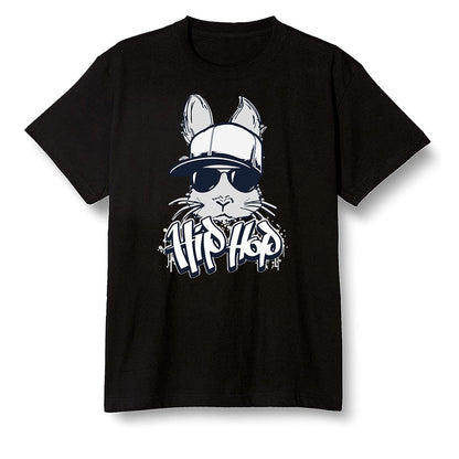 Pop Colour AJ1 High OG CO JP Midnight Navy - Hip Hop bunny - Black Men T-shirt