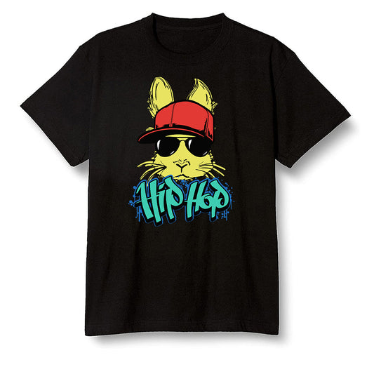 Pop Colour AJ1 Retro OG High J Balvin - Colores Y Vibras - Hip Hop bunny - Black Men T-shirt
