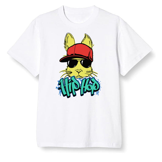 Pop Colour AJ1 Retro OG High J Balvin - Colores Y Vibras - Hip Hop bunny - White Men T-shirt