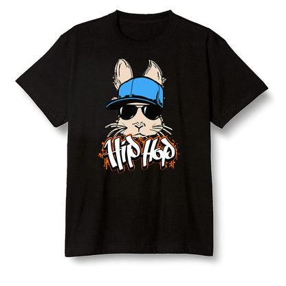Pop Colour AJ1 Retro High OG PRO Prototype - Hip Hop bunny - Black Men T-shirt