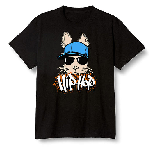 Pop Colour AJ1 Retro High OG PRO Prototype - Hip Hop bunny - Black Men T-shirt