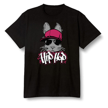 Pop Colour AJ6 Retro Bordeaux - Hip Hop bunny - Black Men T-shirt