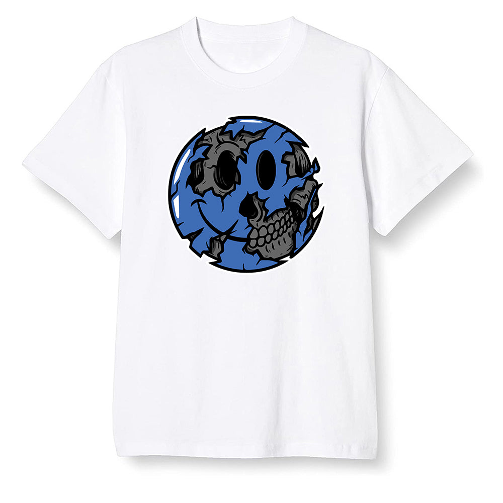 Pop Colour AJ13 Retro Black Royal - I Smiley Face - White Men T-shirt