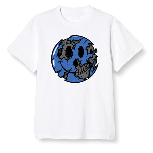 Pop Colour AJ13 Retro Black Royal - I Smiley Face - White Men T-shirt