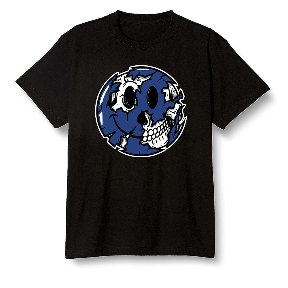 Pop Colour AJ13 Retro Flint - I Smiley Face - Black Men T-shirt