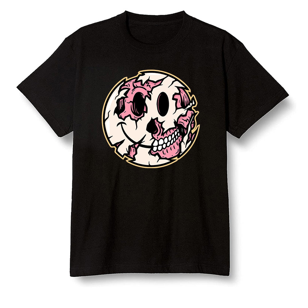 Pop Colour AJ13 Retro CNY - I Smiley Face - Black Men T-shirt