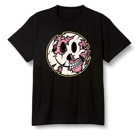 Pop Colour AJ13 Retro CNY - I Smiley Face - Black Men T-shirt
