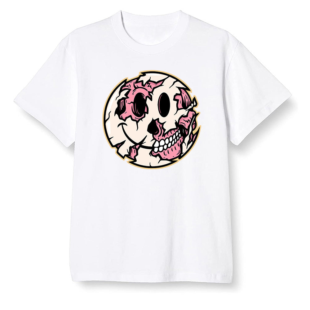 Pop Colour AJ13 Retro CNY - I Smiley Face - White Men T-shirt