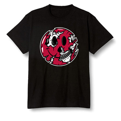 Pop Colour AJ13 Retro Gym Red Flint Grey - I Smiley Face - Black Men T-shirt