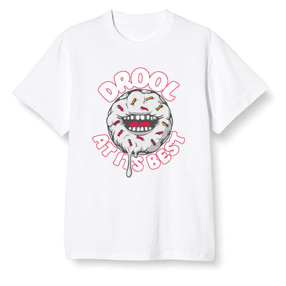 Pop Colour AJ6 Retro Hare - I love Donut Drool - White Men T-shirt