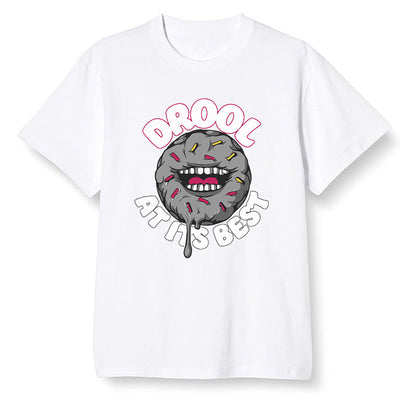 Pop Colour AJ6 Retro Bordeaux - I love Donut Drool - White Men T-shirt