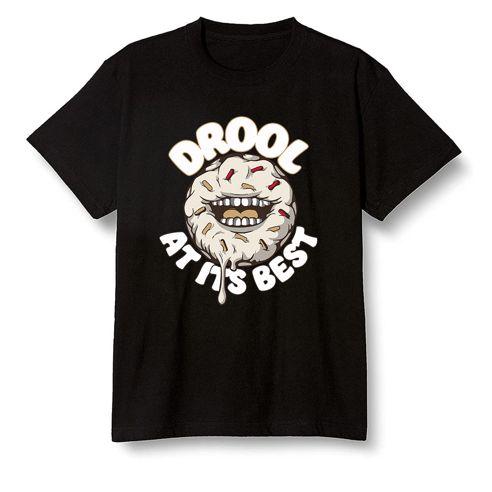 Pop Colour AJ6 Retro Quai 54 - Sail Gum - I love Donut Drool - Black Men T-shirt
