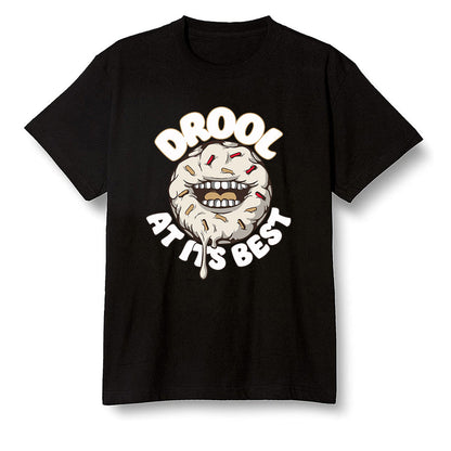 Pop Colour AJ6 Retro Quai 54 - Sail Gum - I love Donut Drool - Black Men T-shirt