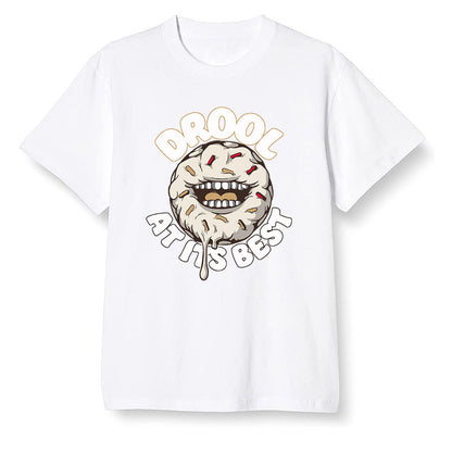Pop Colour AJ6 Retro Quai 54 - Sail Gum - I love Donut Drool - White Men T-shirt