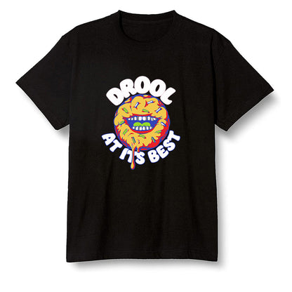 Pop Colour AJ1 Retro OG High J Balvin - Colores Y Vibras - I love Donut Drool  - Black Men T-shirt