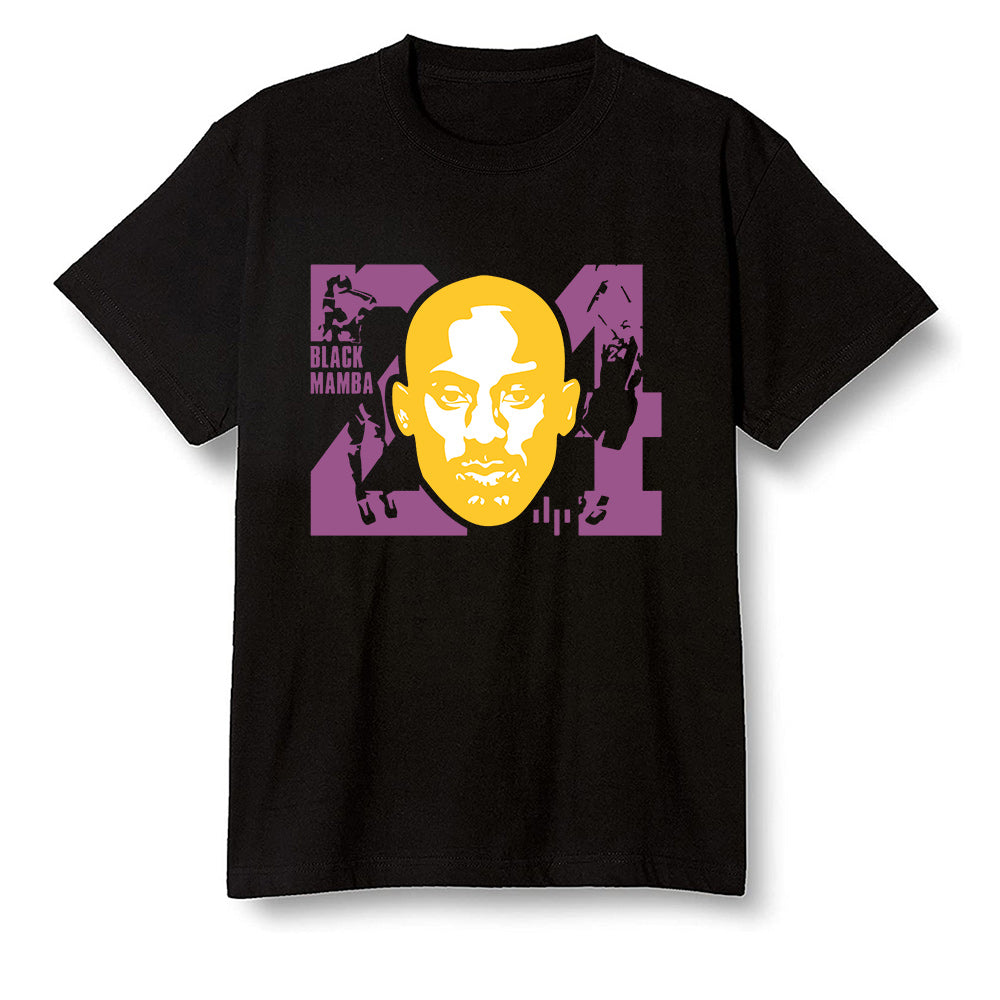Pop Colour AJ1 Retro High OG Brotherhood - Kobe Bryant - Black Men T-shirt