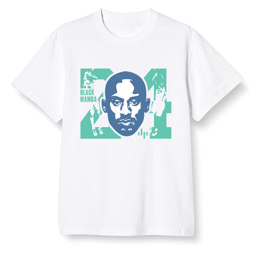Pop Colour AJ1 High OG TIE DYE - Kobe Bryant - White Men T-shirt
