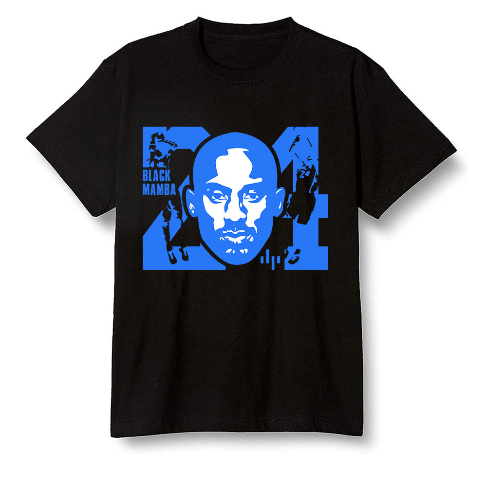 Pop Colour AJ13 Retro Black Royal - Kobe Bryant - Black Men T-shirt