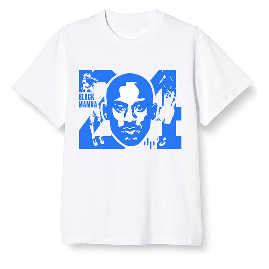 Pop Colour AJ13 Retro Black Royal - Kobe Bryant - White Men T-shirt