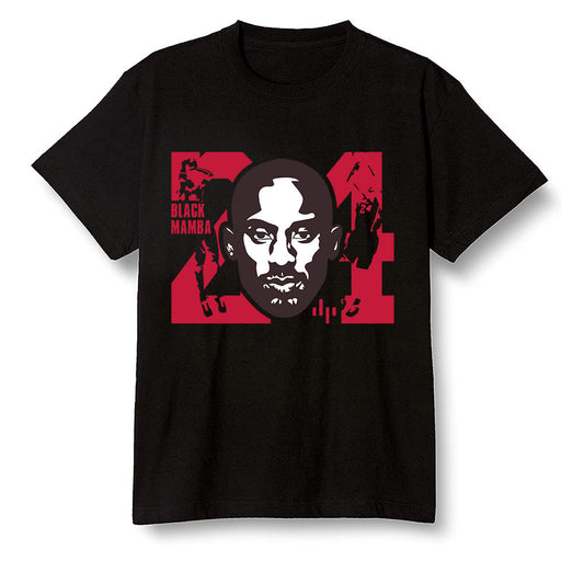 Pop Colour AJ13 Retro HE Got Game - Kobe Bryant - Black Men T-shirt