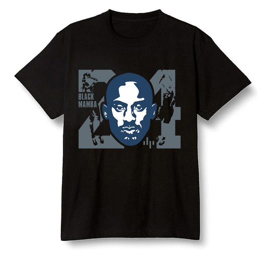 Pop Colour AJ13 Retro Flint - Kobe Bryant - Black Men T-shirt