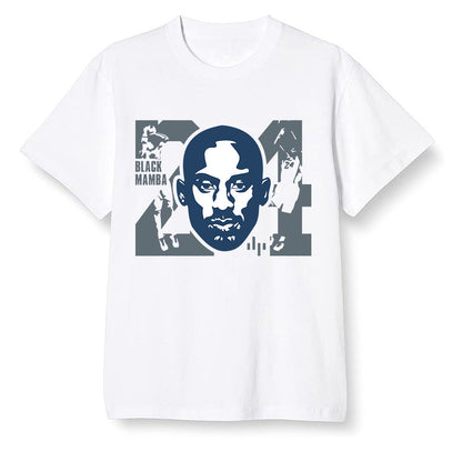 Pop Colour AJ13 Retro Flint - Kobe Bryant - White Men T-shirt