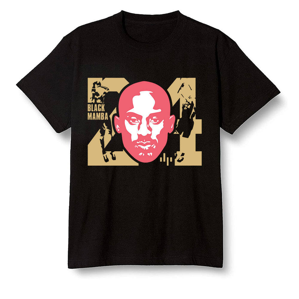 Pop Colour AJ13 Retro CNY - Kobe Bryant - Black Men T-shirt