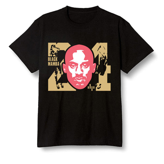 Pop Colour AJ13 Retro CNY - Kobe Bryant - Black Men T-shirt