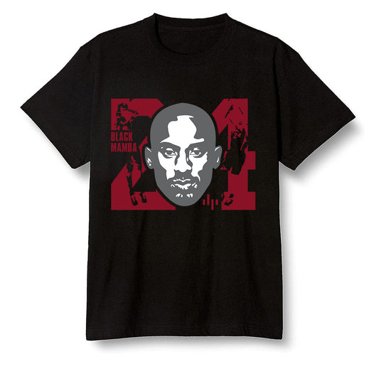Pop Colour AJ13 Retro Gym Red Flint Grey - Kobe Bryant - Black Men T-shirt