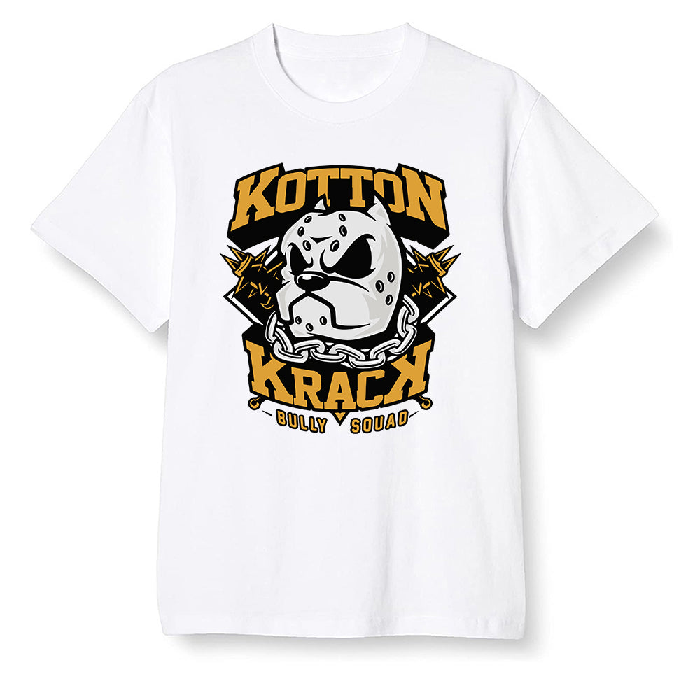 Pop Colour AJ1 Retro High OGetallic Gold - Kotton Krack  - White Men T-shirt