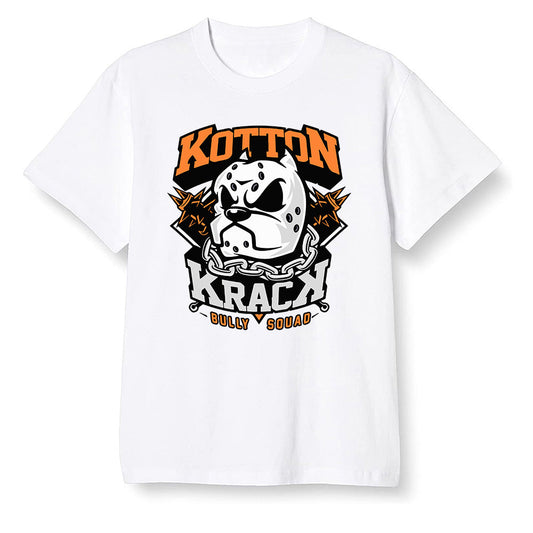 Pop Colour AJ1 Retro High OG Electro Orange - Kotton Krack  - White Men T-shirt