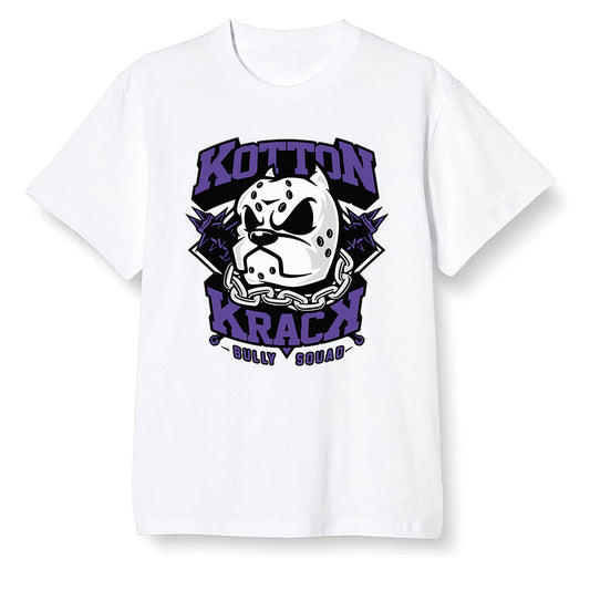 Pop Colour AJ1 Retro High OG Court Purple - Kotton Krack  - White Men T-shirt