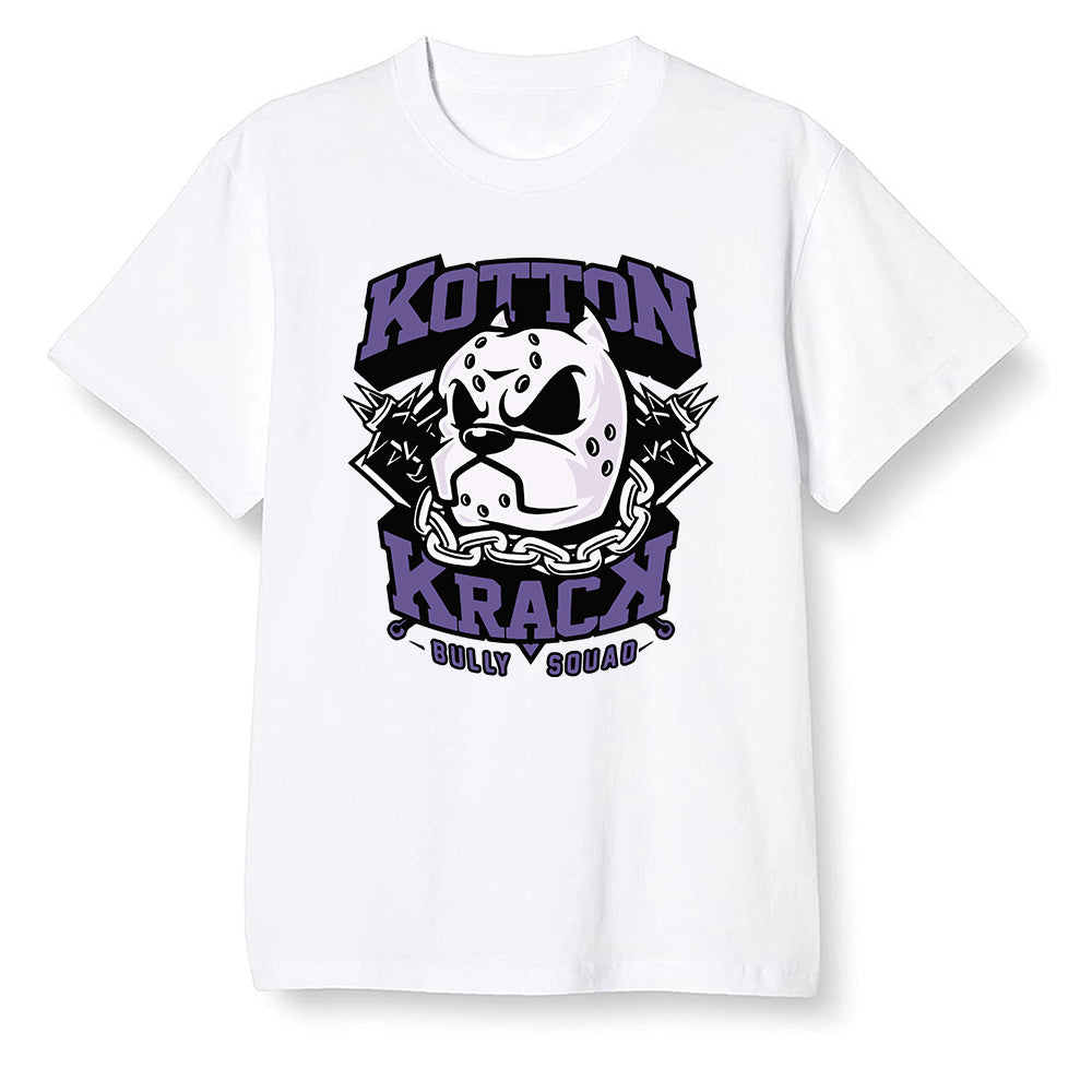 Pop Colour AJ1 High OG Court Purple - Kotton Krack  - White Men T-shirt