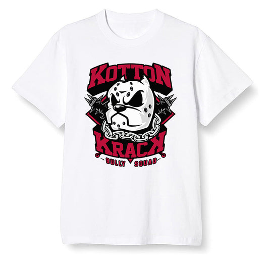 Pop Colour AJ13 Retro Gym Red Flint Grey - Kotton Krack - White Men T-shirt