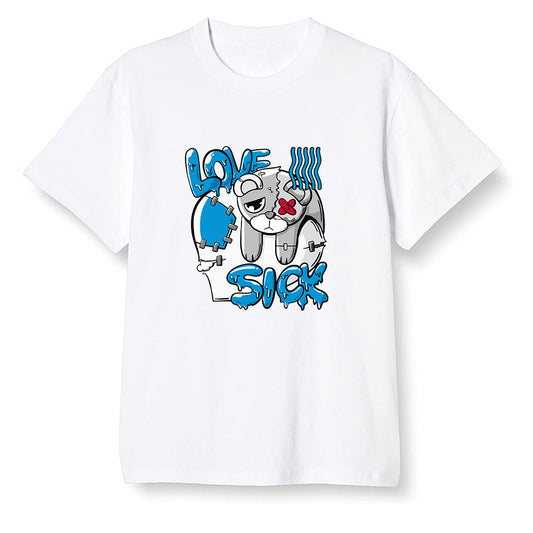 Pop Colour AJ1 NRG Joint Model - UNC - Love Sick  - White Men T-shirt